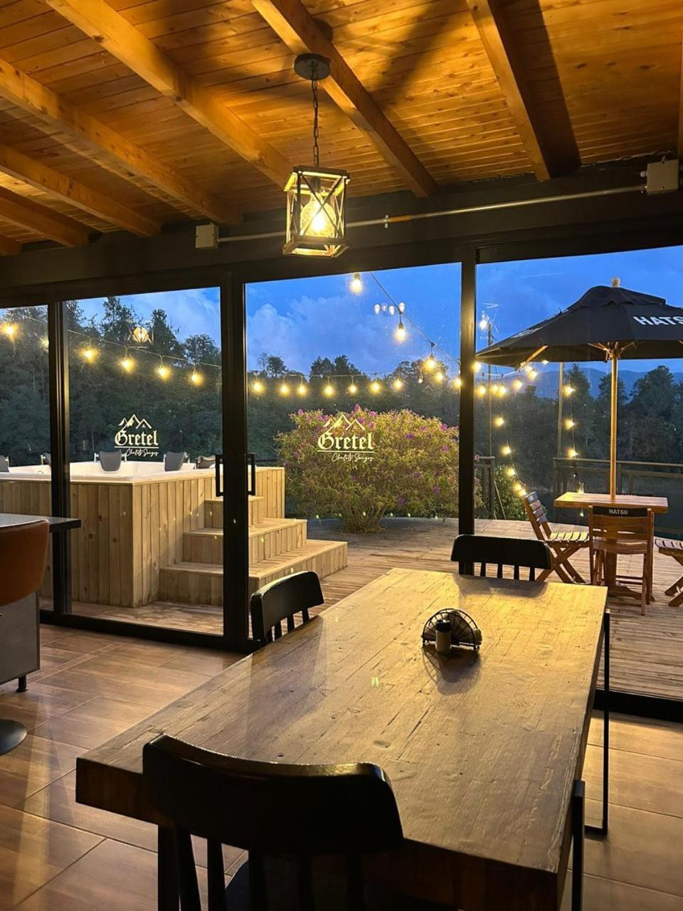 Gretel Chalets Suizo Guatapé Exteriör bild
